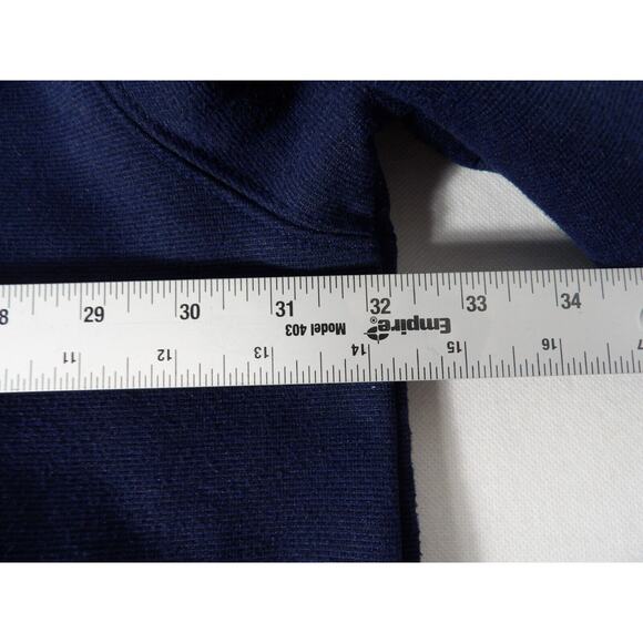 Rocawear Hoodie Mens 5XB Full Zip Navy Blue Y2K Hip Hop Urban Logo Rap READ FLAW - Picture 8 of 13